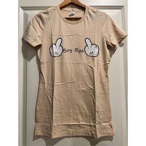 Boy Bye Women's T-shirt size Large